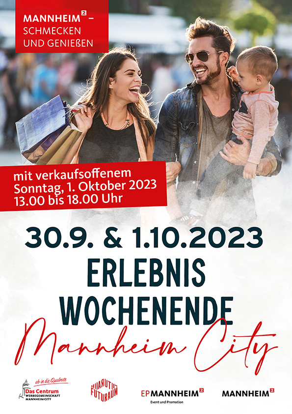 Schmecken und Genießen Erlebniswochenende Mannheim 30.09. - 01.10.2023